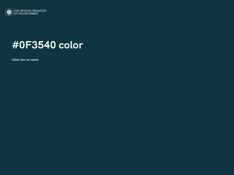 #0F3540 color image