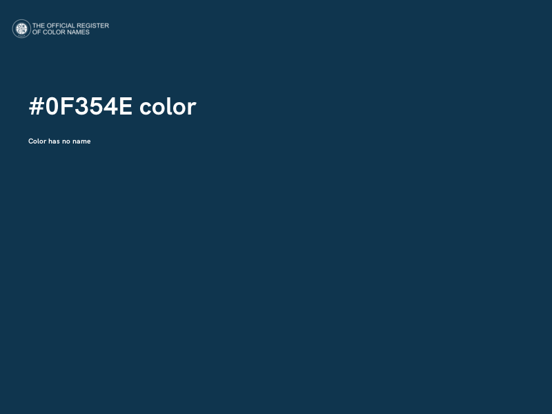 #0F354E color image
