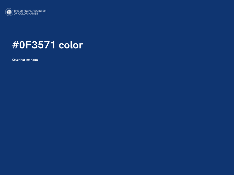 #0F3571 color image