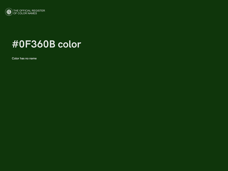 #0F360B color image