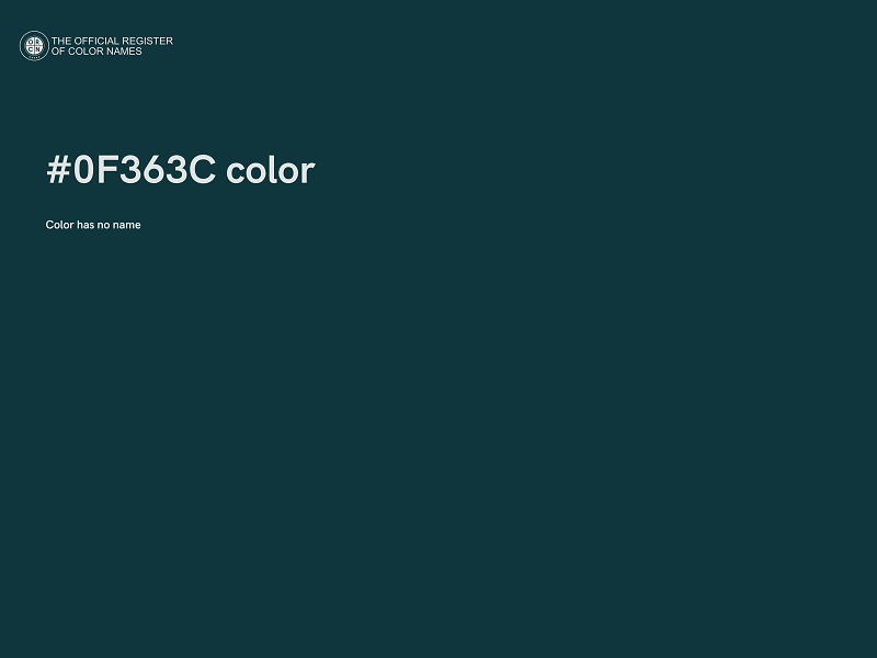 #0F363C color image