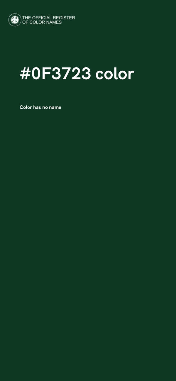 #0F3723 color image