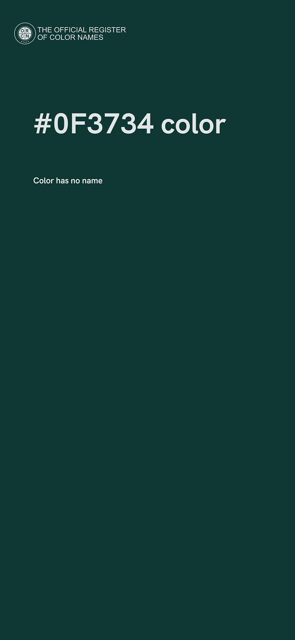 #0F3734 color image