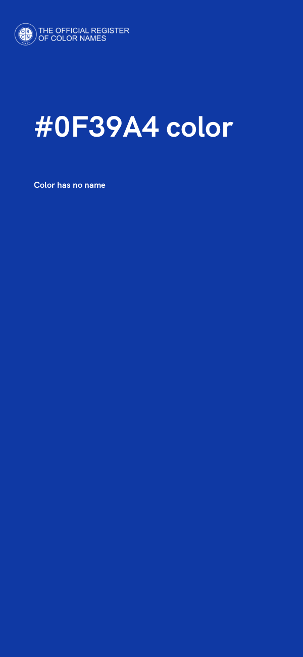 #0F39A4 color image
