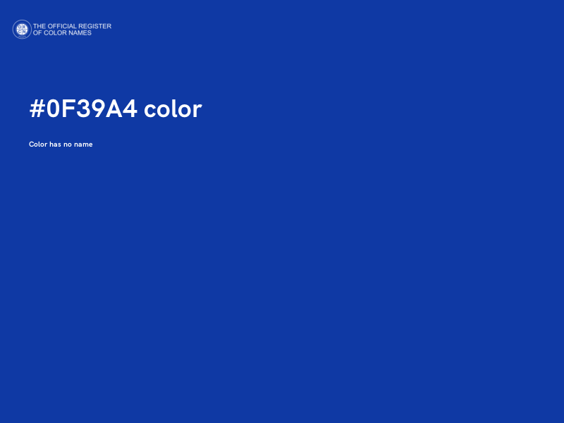 #0F39A4 color image