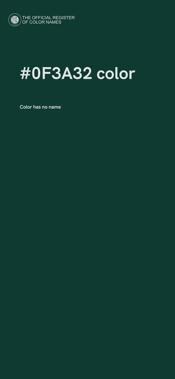 #0F3A32 color image