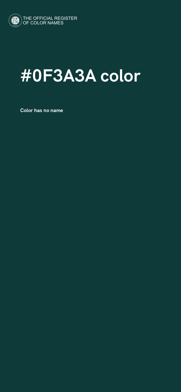 #0F3A3A color image
