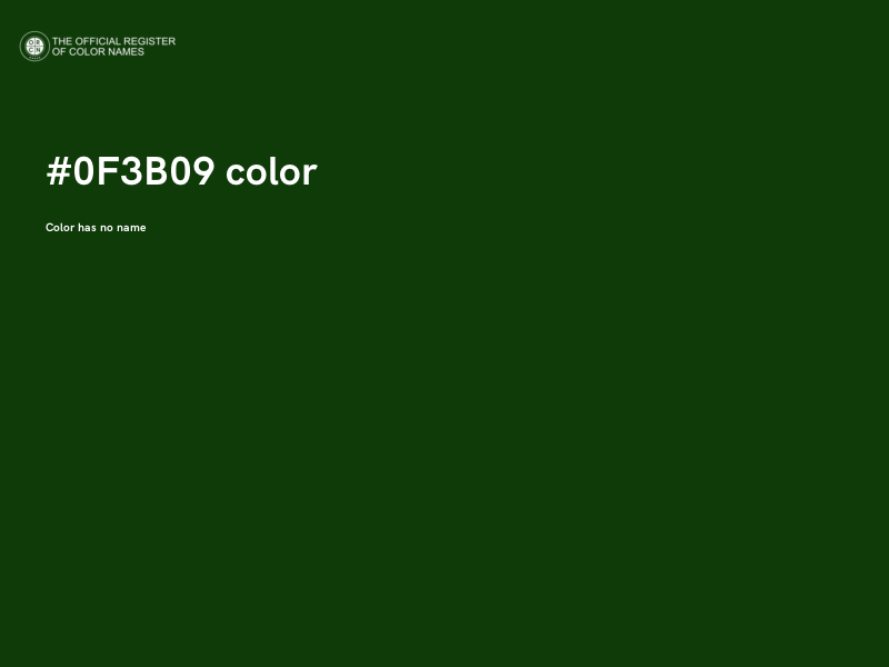 #0F3B09 color image