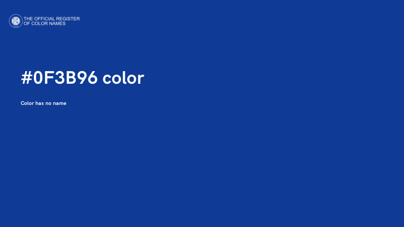 #0F3B96 color image