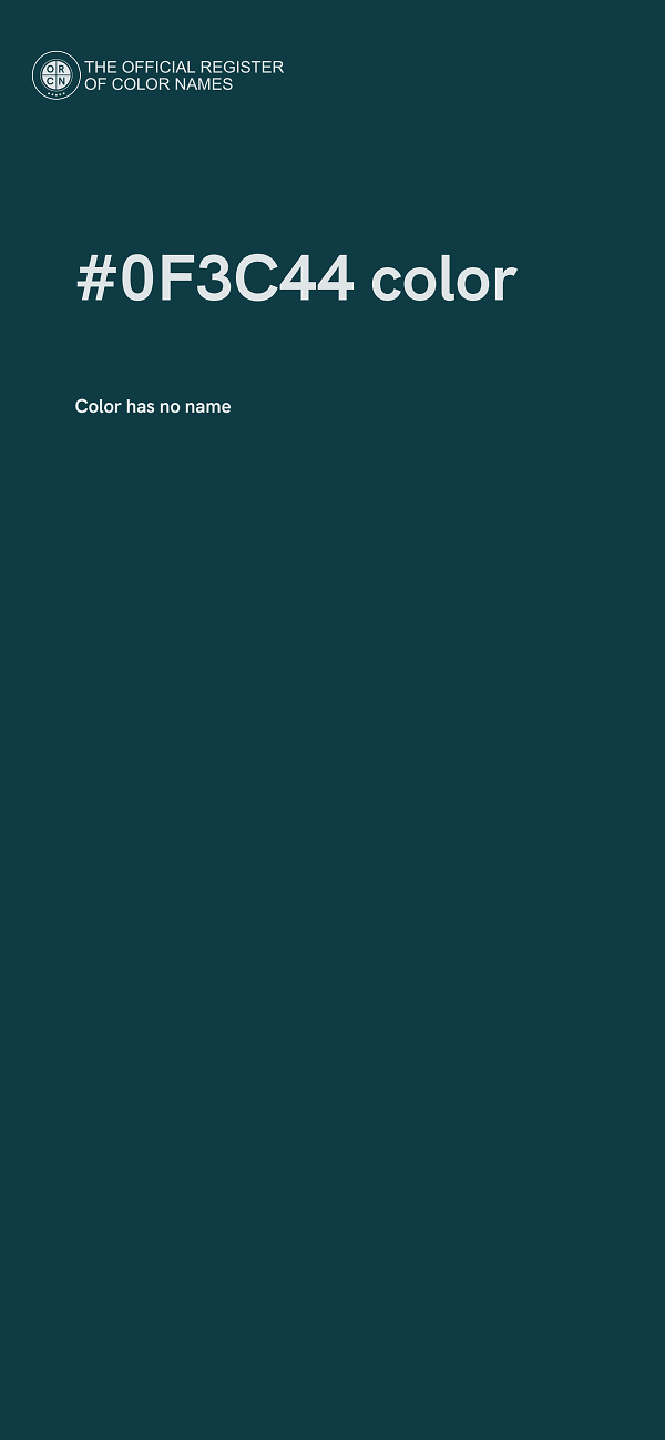 #0F3C44 color image