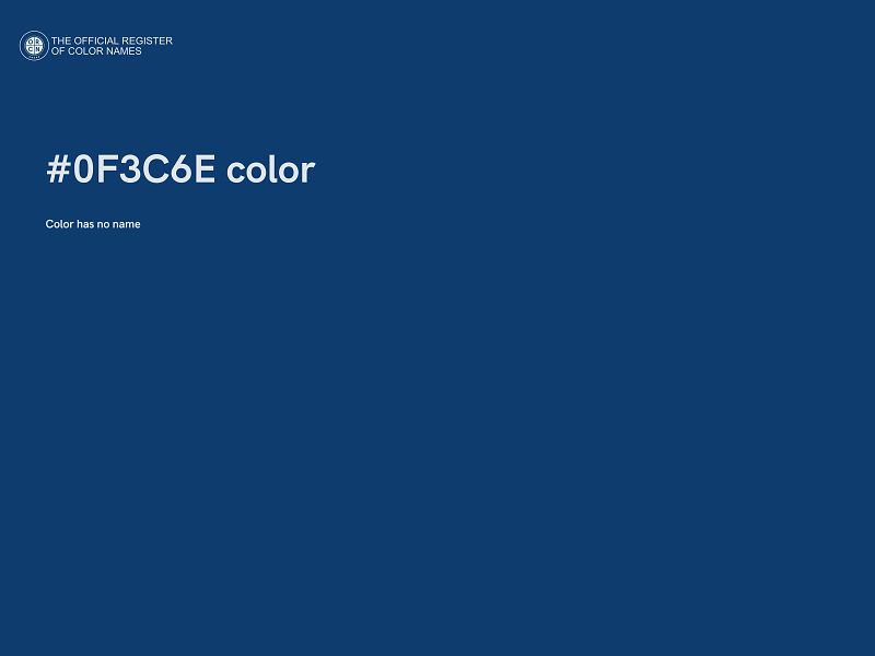 #0F3C6E color image