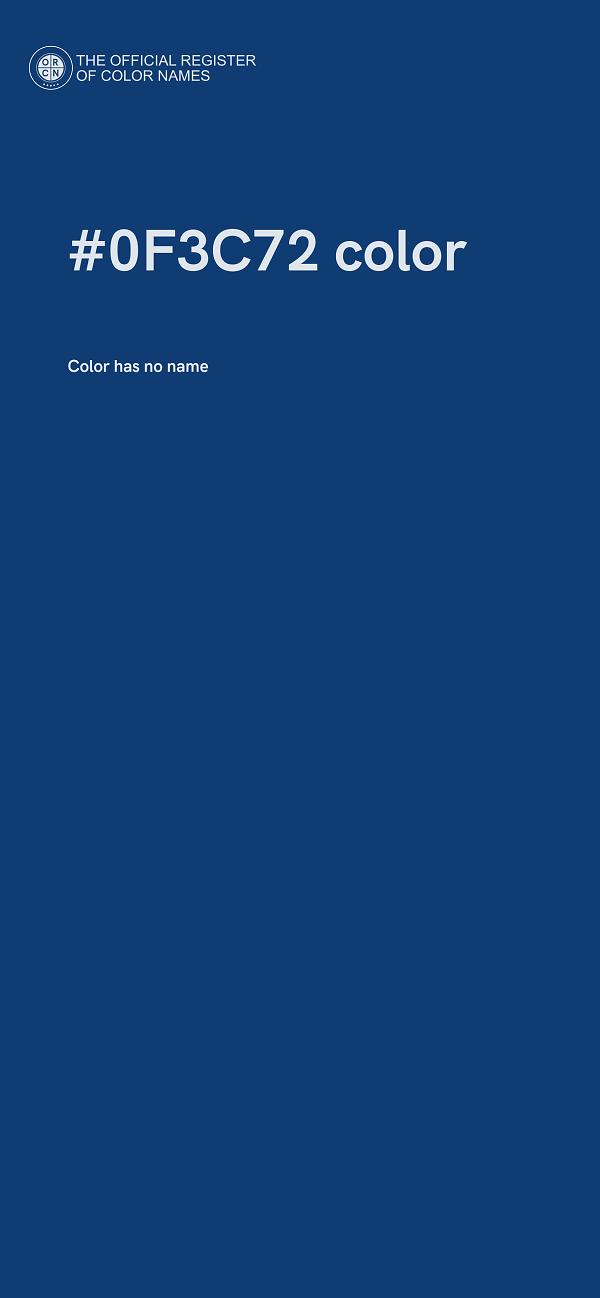 #0F3C72 color image