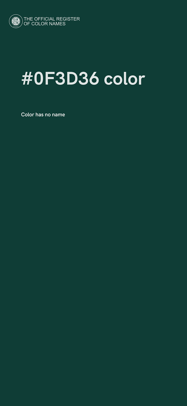 #0F3D36 color image