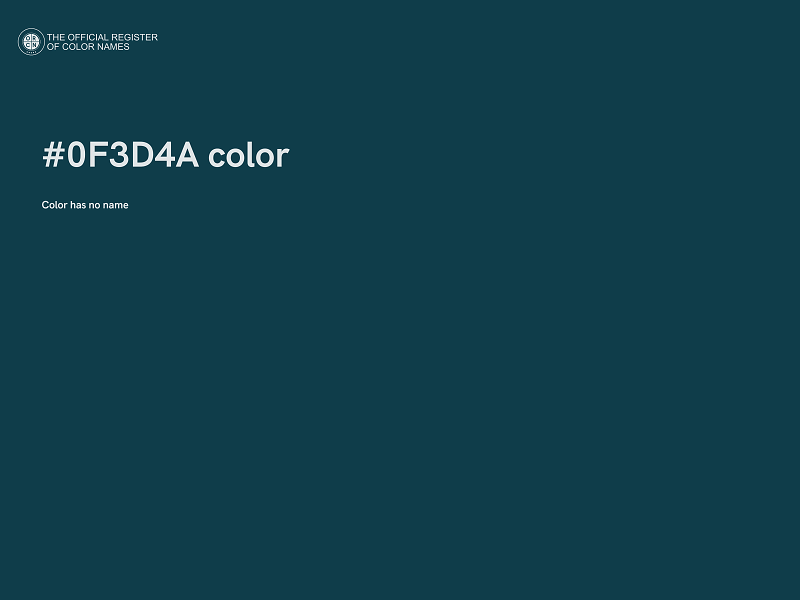 #0F3D4A color image