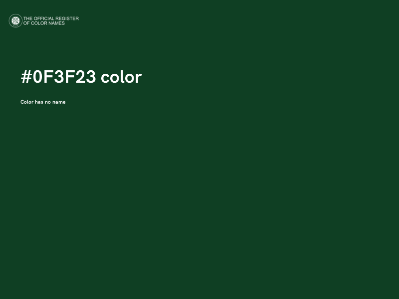 #0F3F23 color image