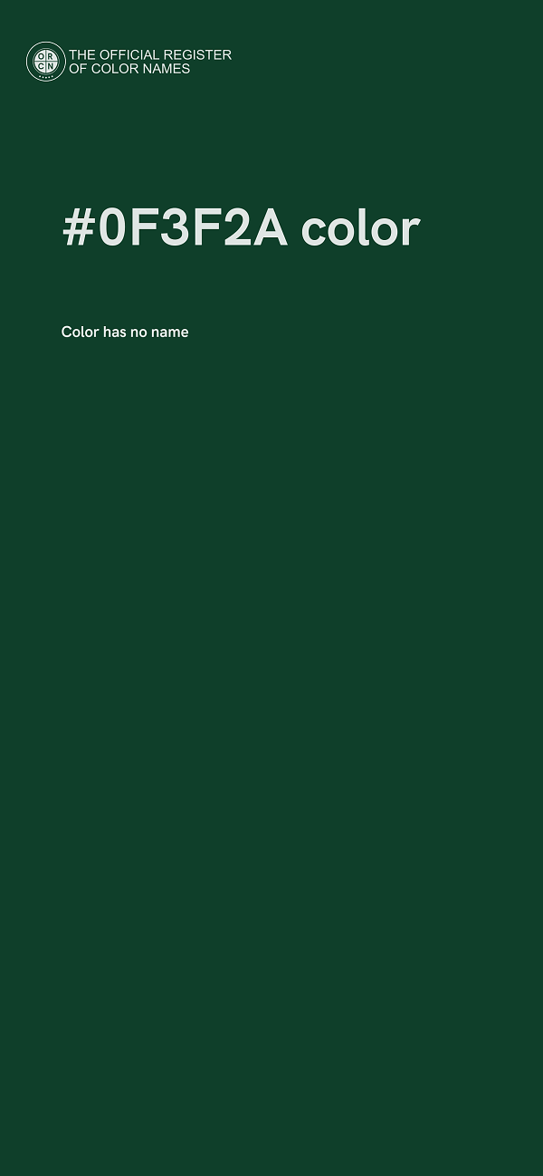 #0F3F2A color image