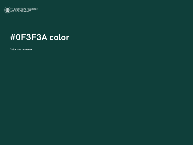 #0F3F3A color image