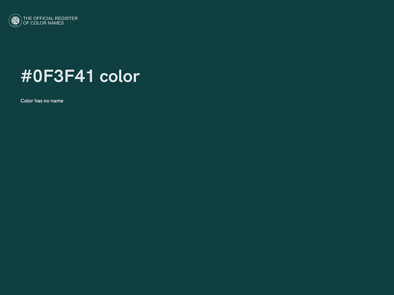 #0F3F41 color image