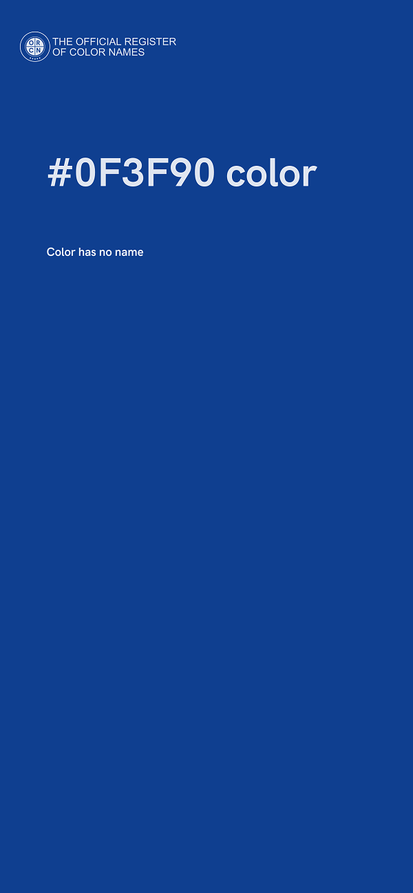 #0F3F90 color image
