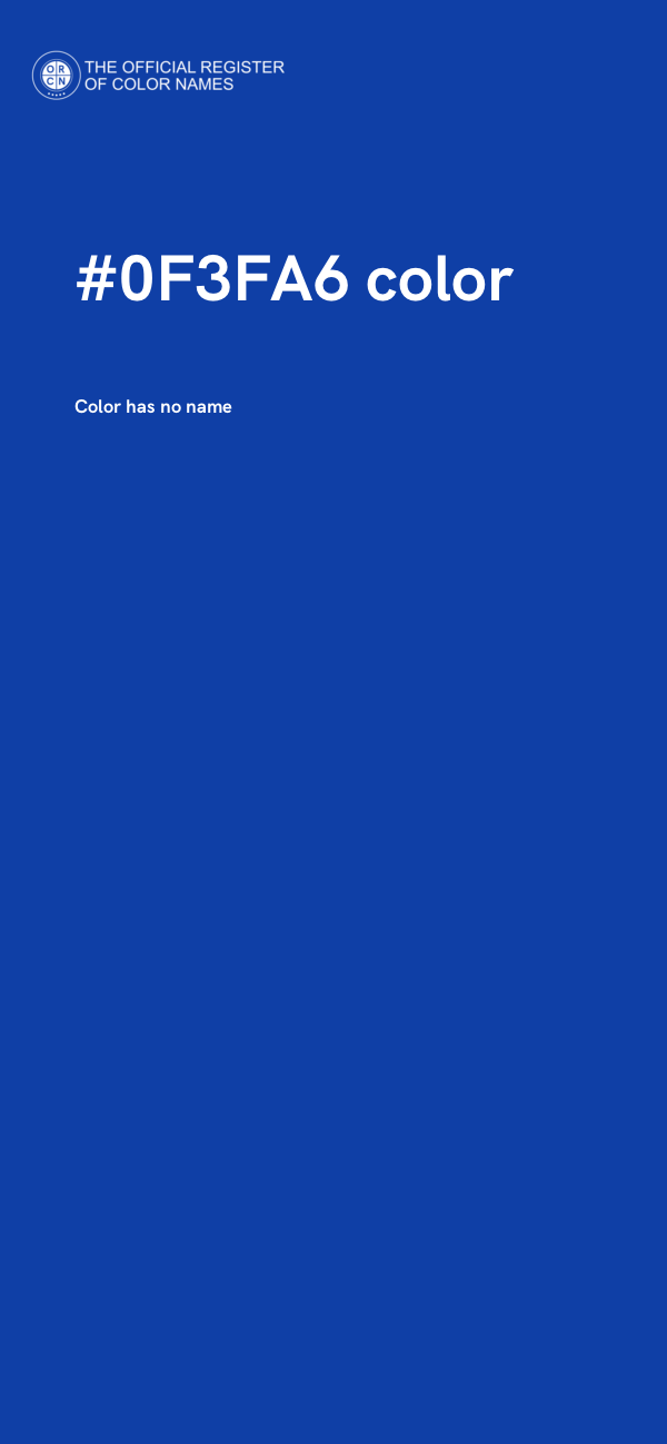 #0F3FA6 color image
