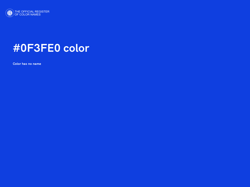#0F3FE0 color image