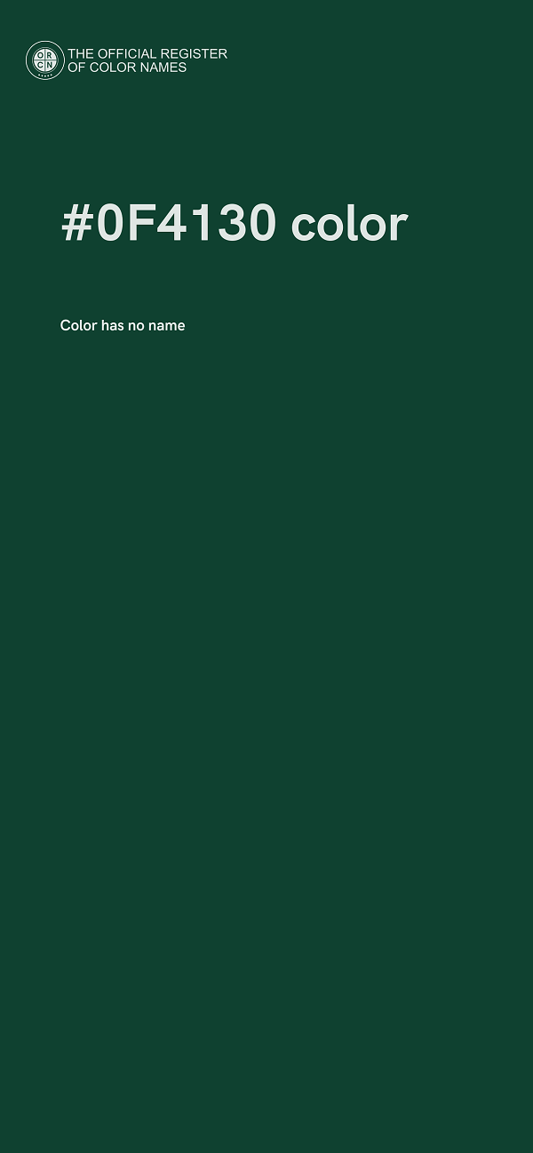 #0F4130 color image
