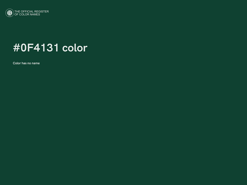 #0F4131 color image