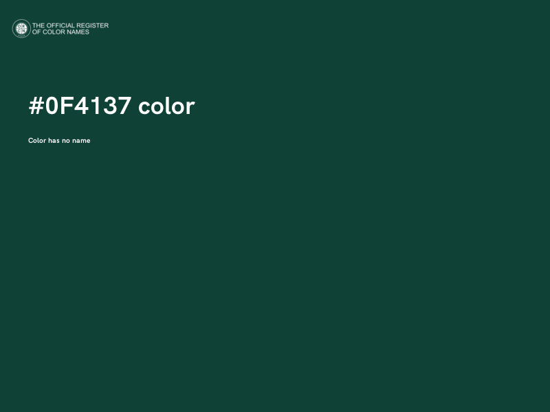 #0F4137 color image