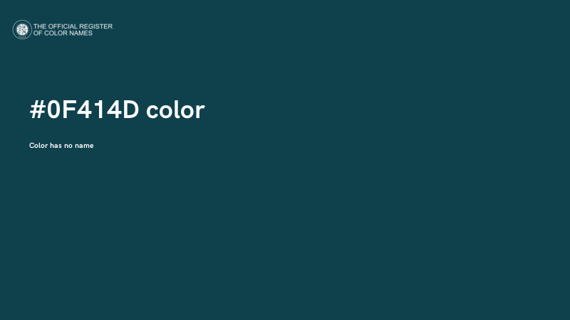 #0F414D color image