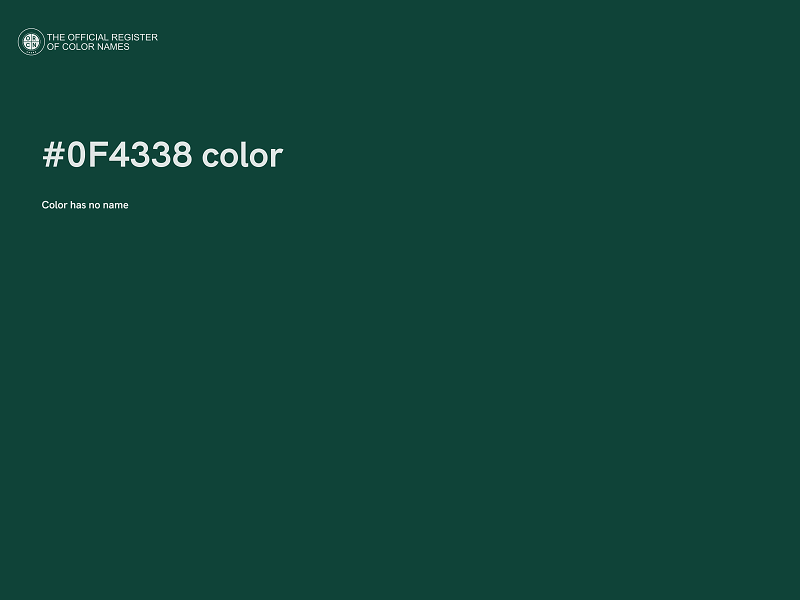 #0F4338 color image