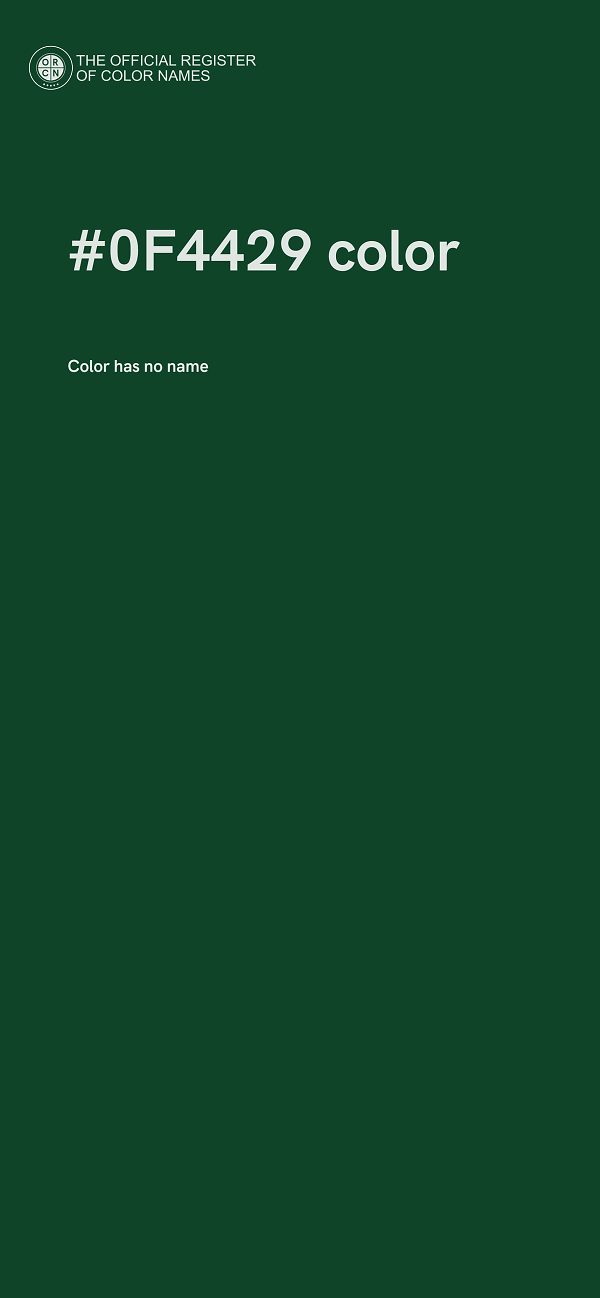 #0F4429 color image