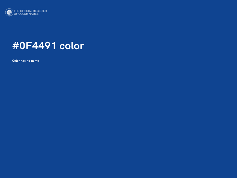 #0F4491 color image