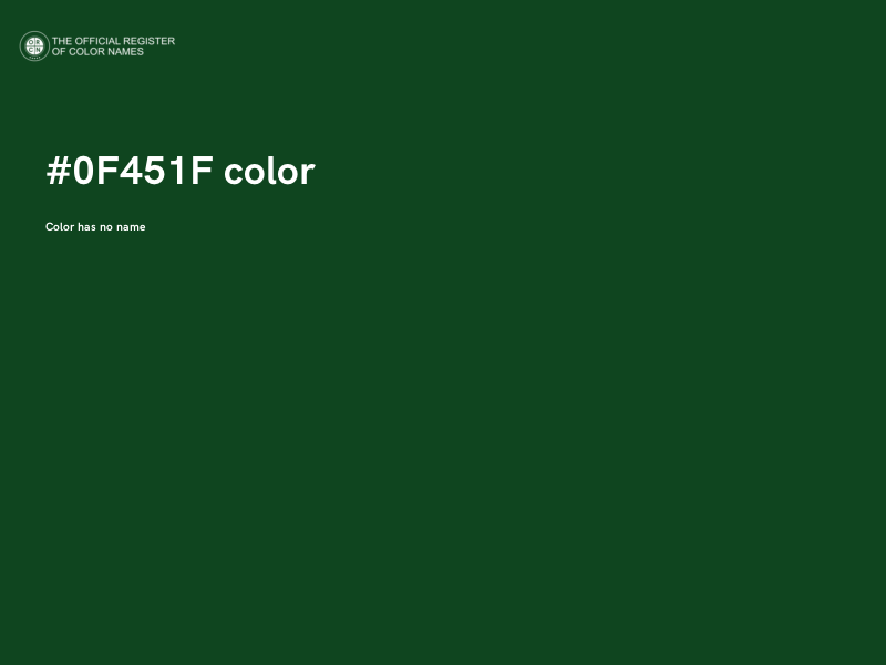 #0F451F color image