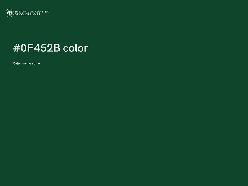 #0F452B color image