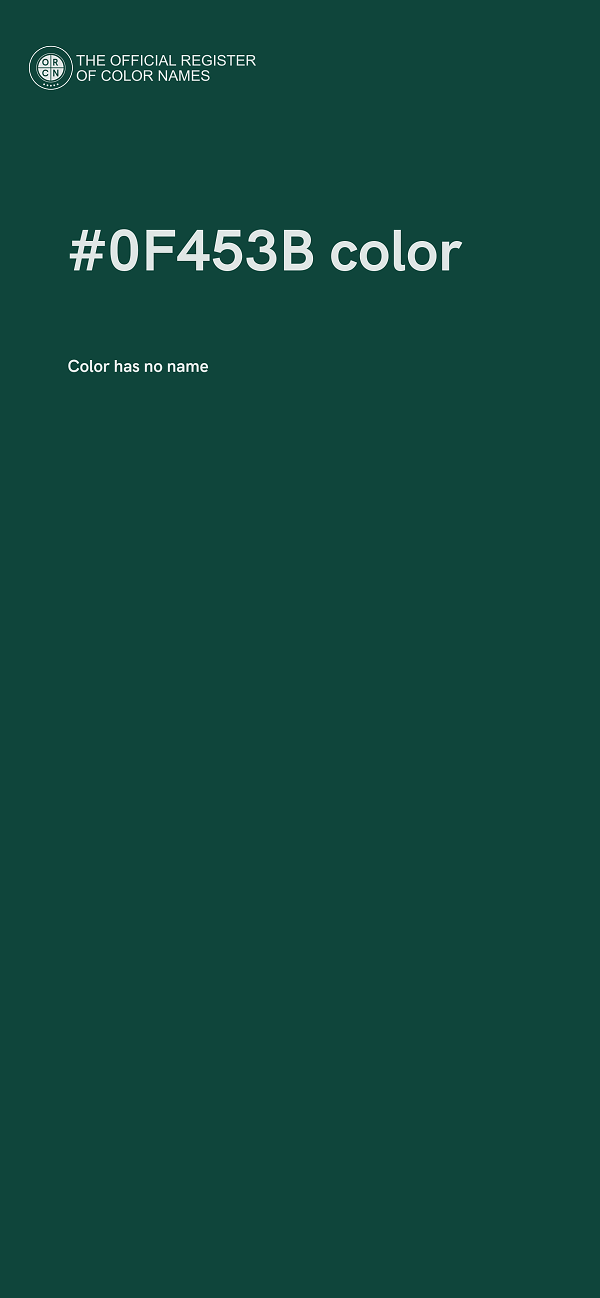 #0F453B color image