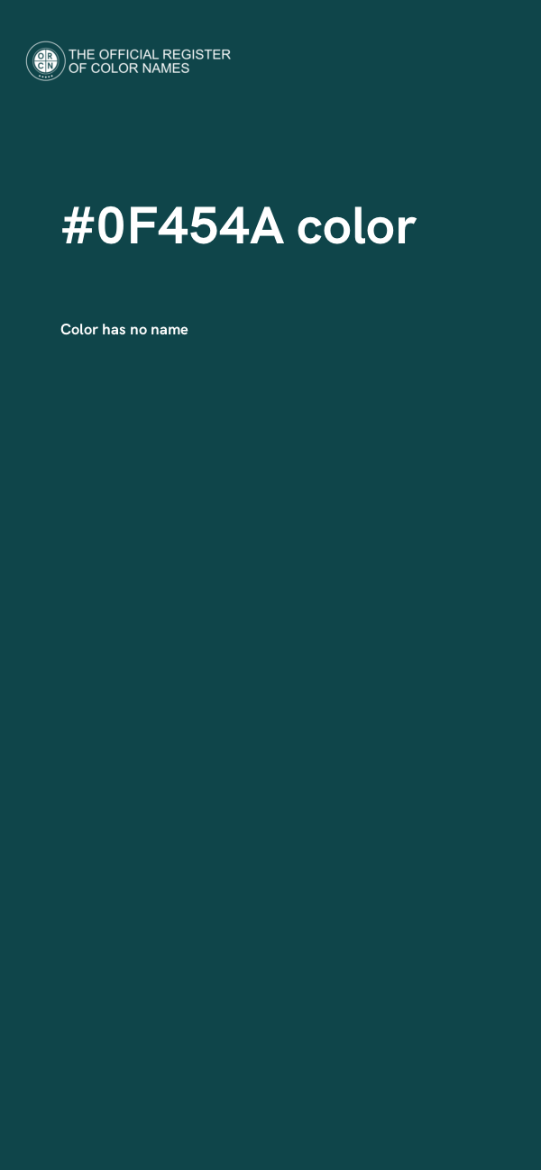 #0F454A color image