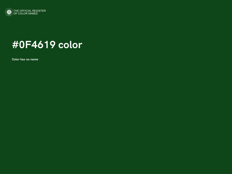 #0F4619 color image