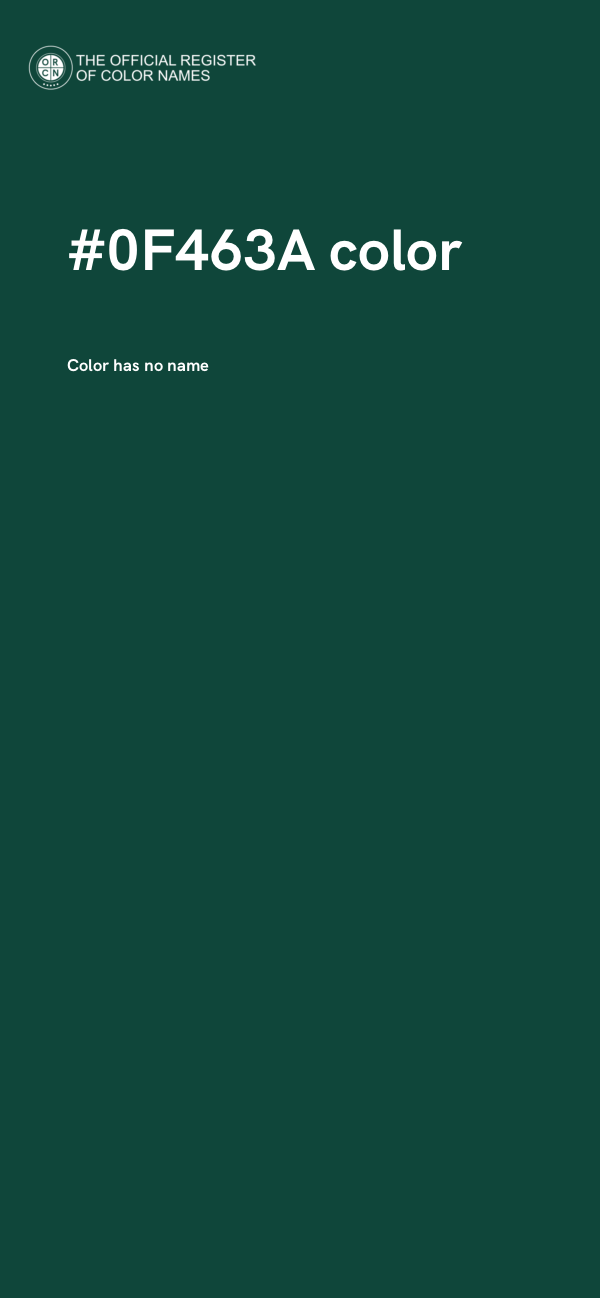 #0F463A color image