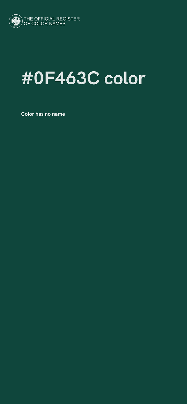 #0F463C color image