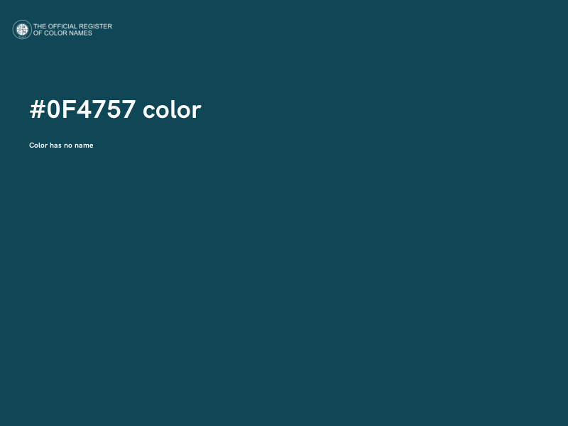 #0F4757 color image