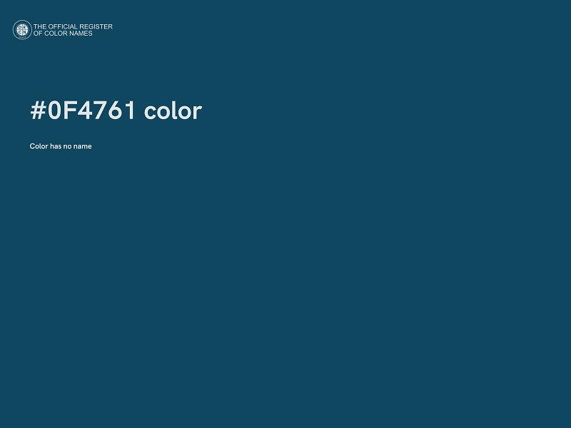 #0F4761 color image