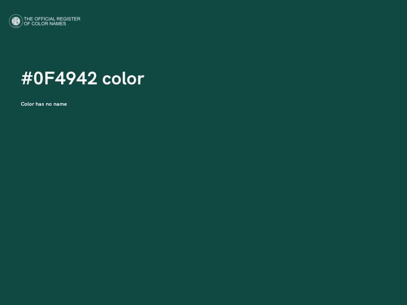 #0F4942 color image
