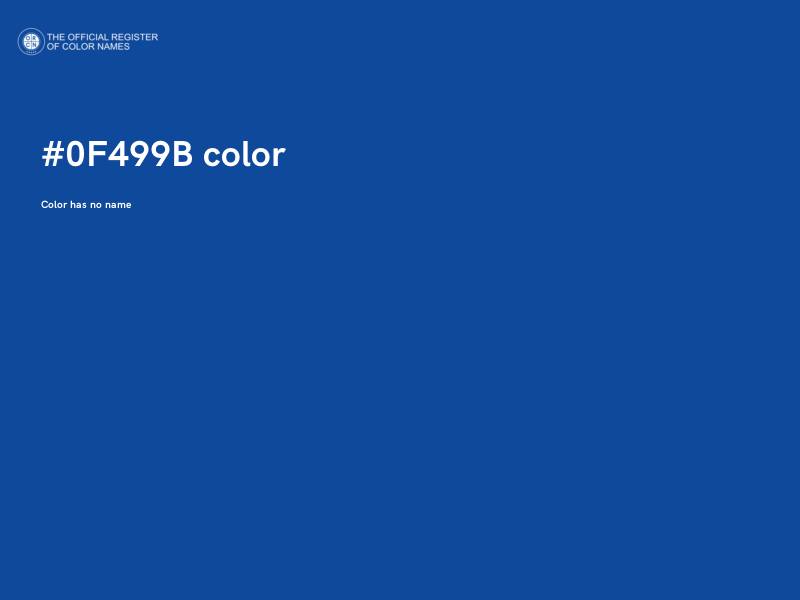 #0F499B color image