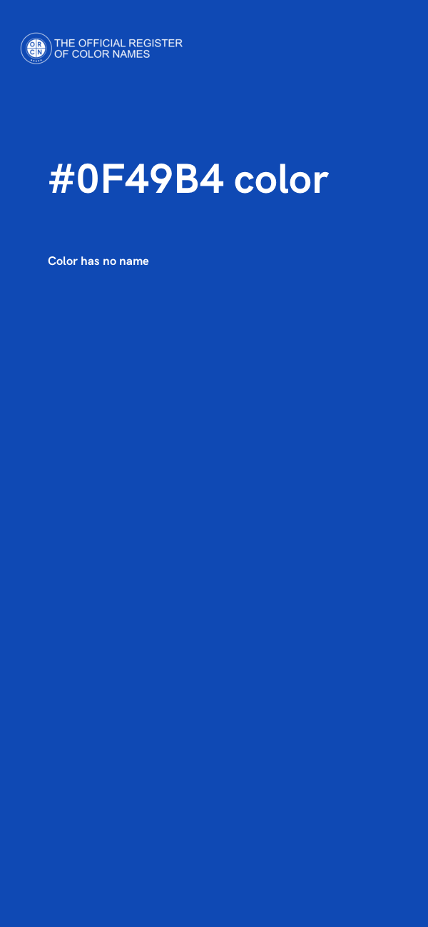 #0F49B4 color image
