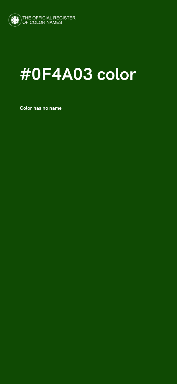 #0F4A03 color image