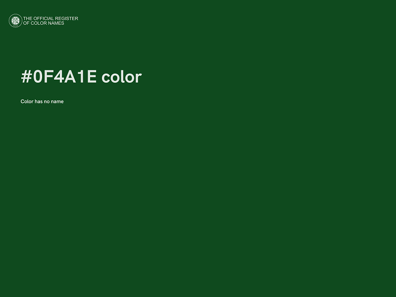 #0F4A1E color image