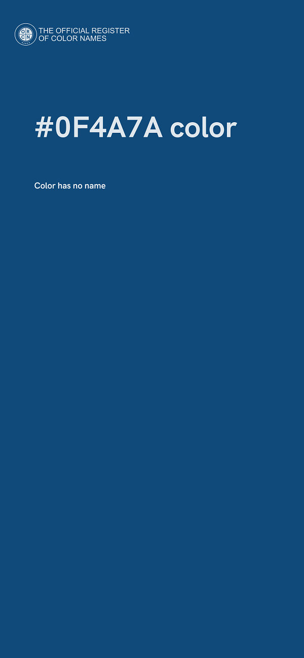 #0F4A7A color image