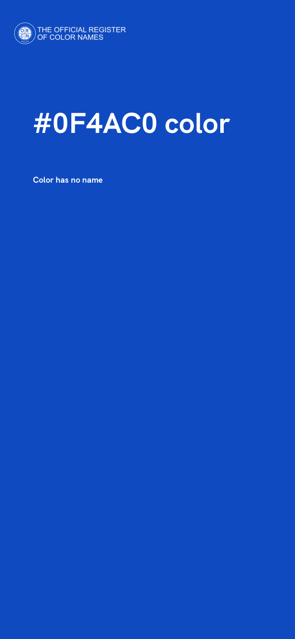 #0F4AC0 color image