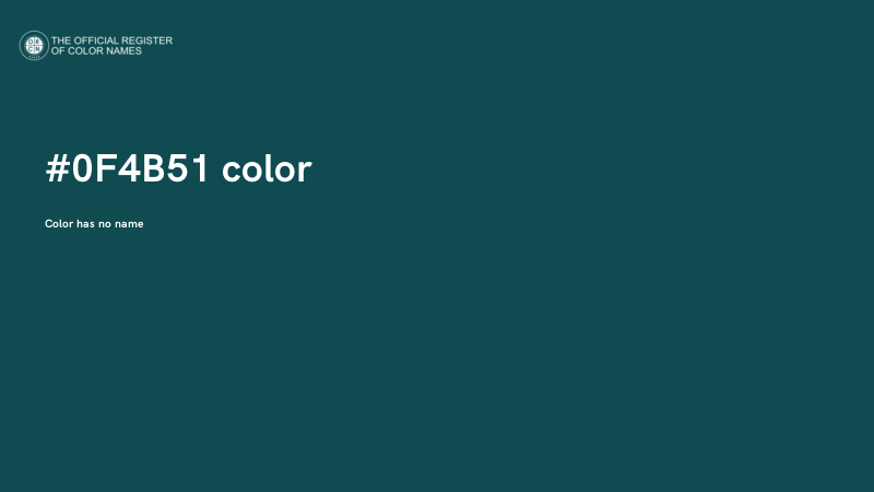 #0F4B51 color image