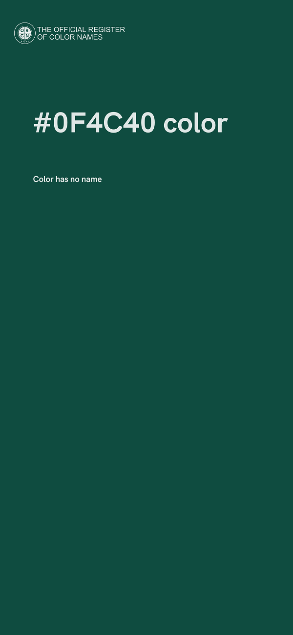 #0F4C40 color image